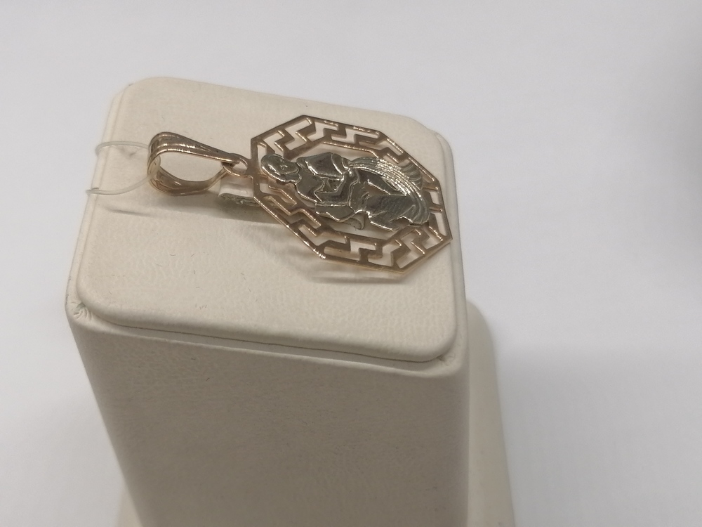 930 ПОДВЕСКА ЗНАК ЗОДИАКА без камня (Au 585)
