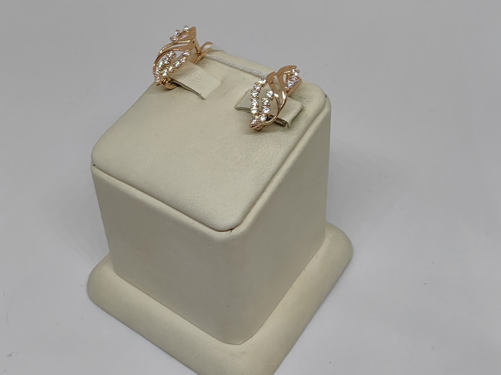 СКМИ585 СЕРЬГИ С КАМНЯМИ (Au 585) СКМИ585 СЕРЬГИ С КАМНЯМИ (Au 585)