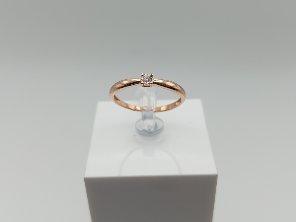 КОЛЬЦО БРИЛЛИАНТ Au 585