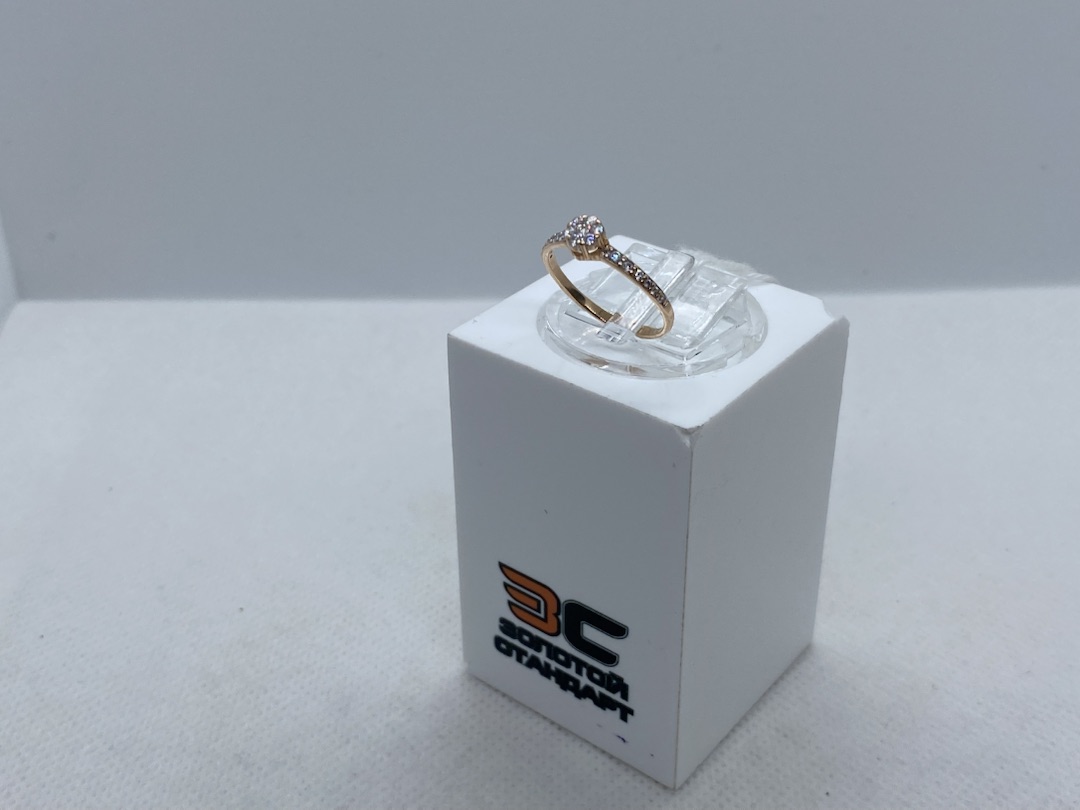 КОЛКМИ585 КОЛЬЦО С КАМНЯМИ (Au 585)