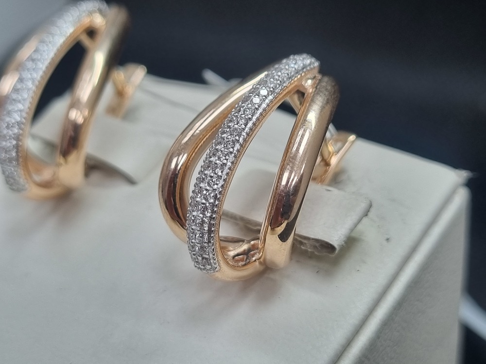 СЕРЬГИ БРИЛЛИАНТ (Au 585)