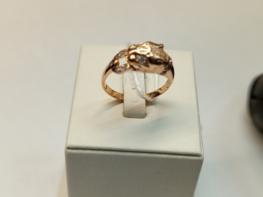 КОЛКМИ585 КОЛЬЦО С КАМНЯМИ (Au 585)