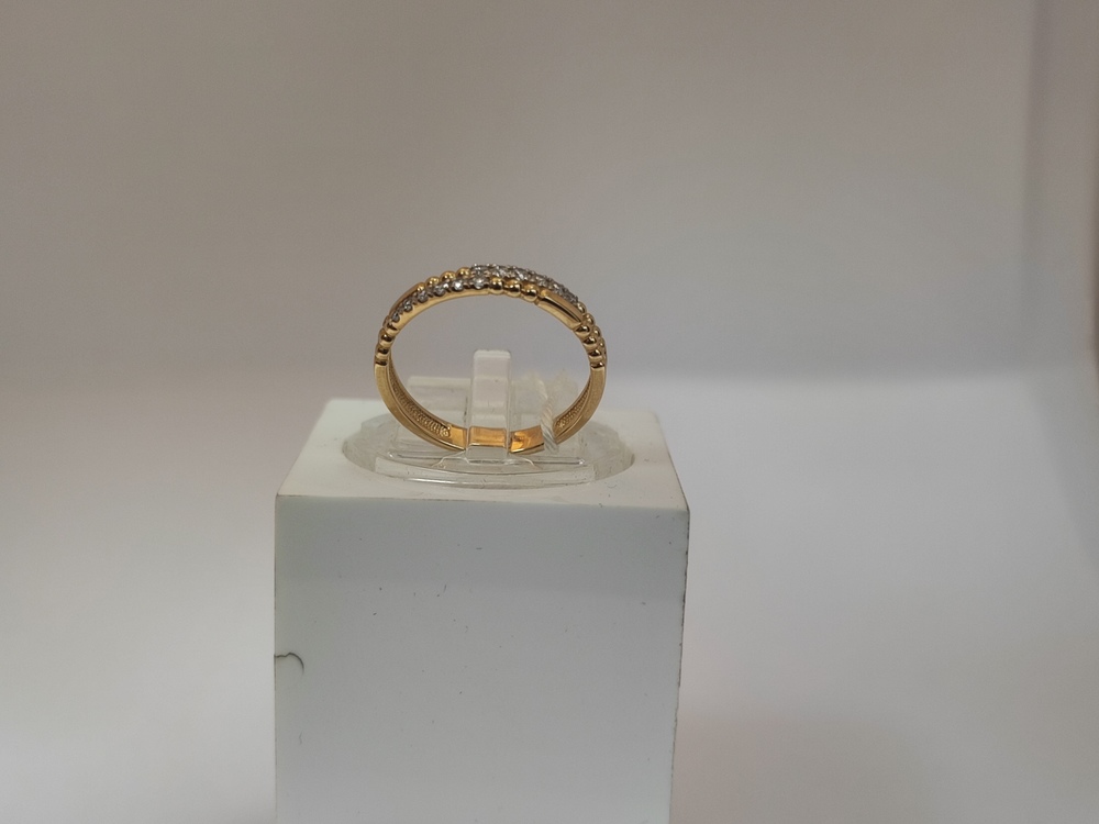КОЛКМИ585 КОЛЬЦО С КАМНЯМИ (Au 585)