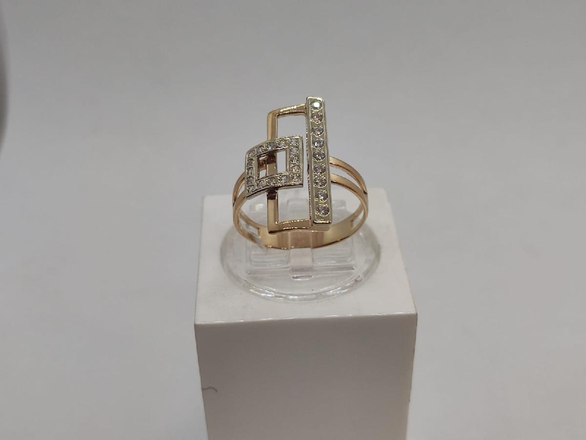 КОЛКМИ585 КОЛЬЦО С КАМНЯМИ (Au 585)