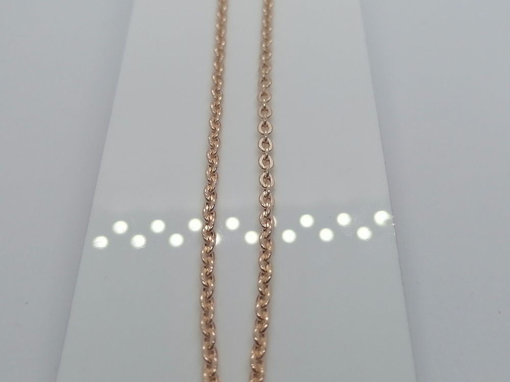 8080201П-45 ЦЕПЬ ПУСТОТЕЛАЯ Якорное (Au 585)