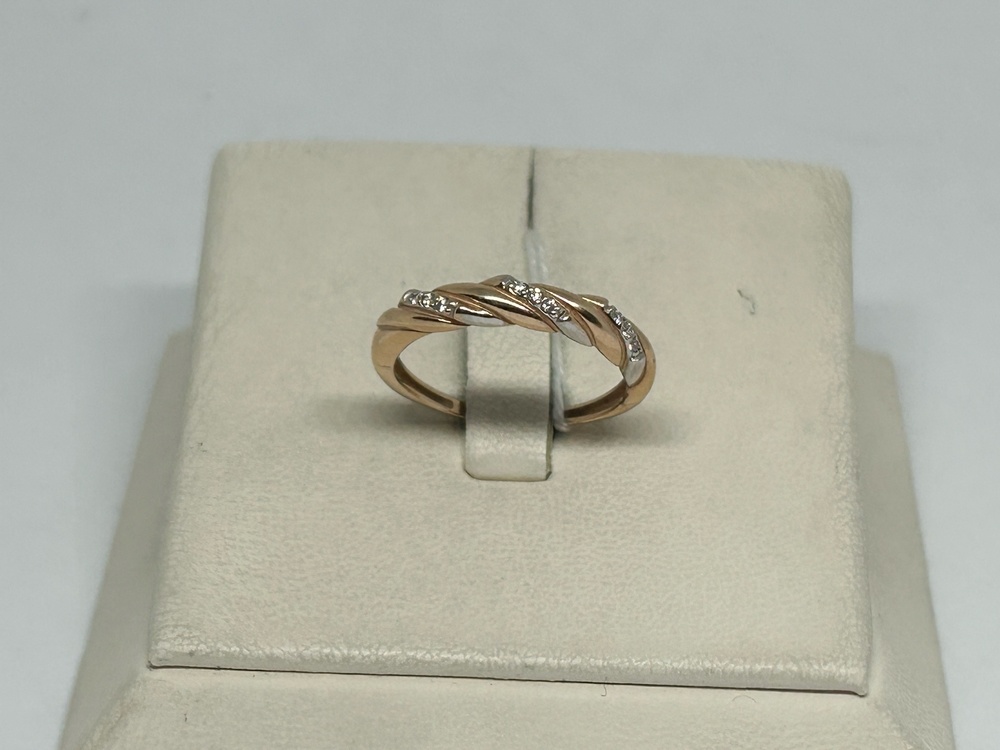 КОЛКМИ375 КОЛЬЦО С КАМНЯМИ (Au 375)