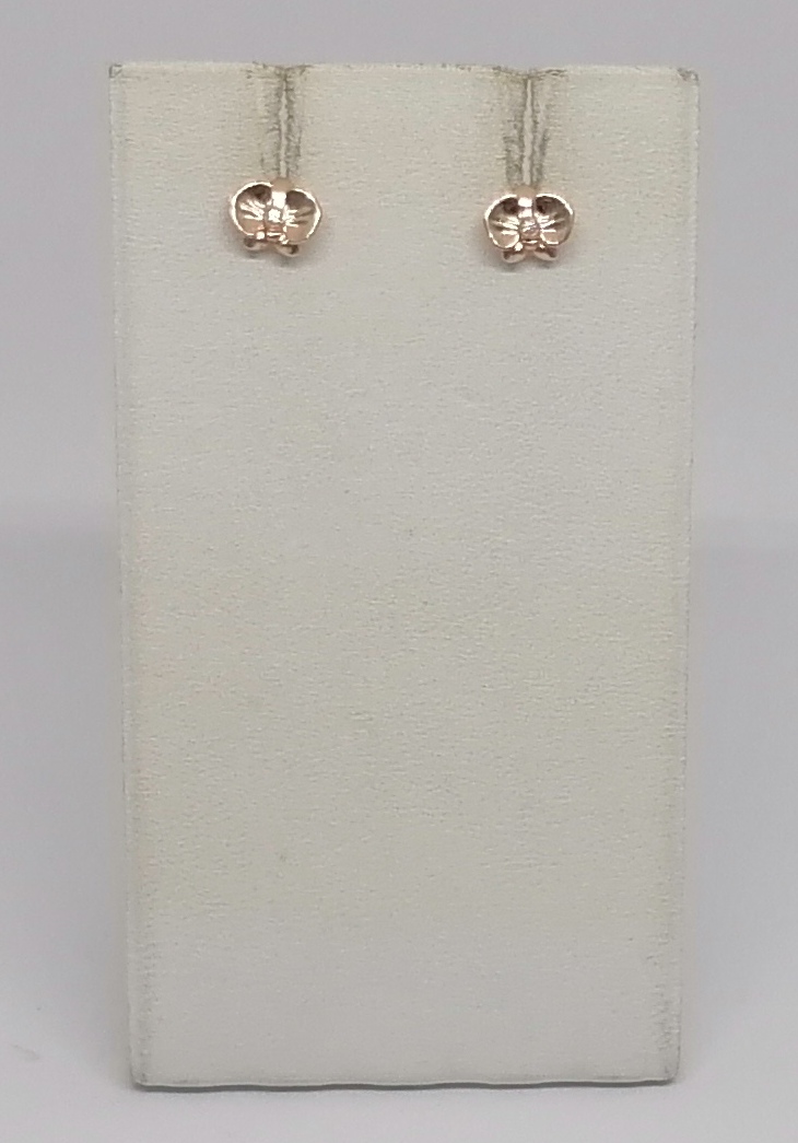 СЕРЬГИ ПУСЕТЫ с камнем (Au 585)