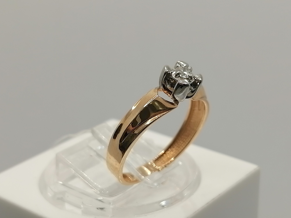 КОЛЬЦО БРИЛЛИАНТ (Au 585)