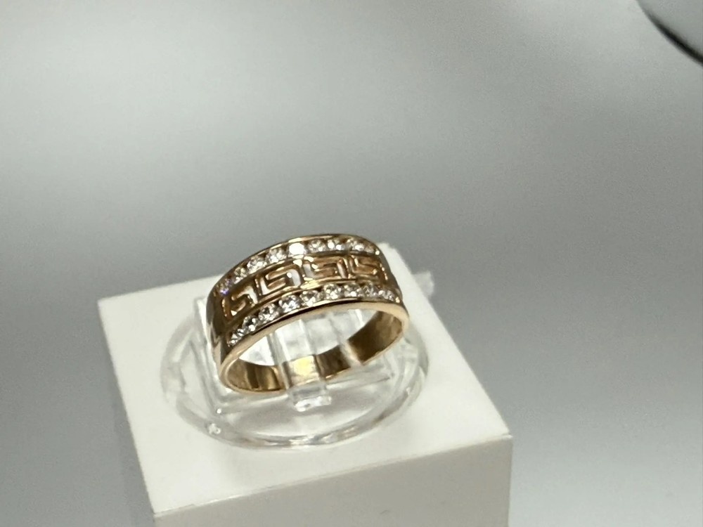 КОЛКМИ585 КОЛЬЦО С КАМНЯМИ (Au 585)