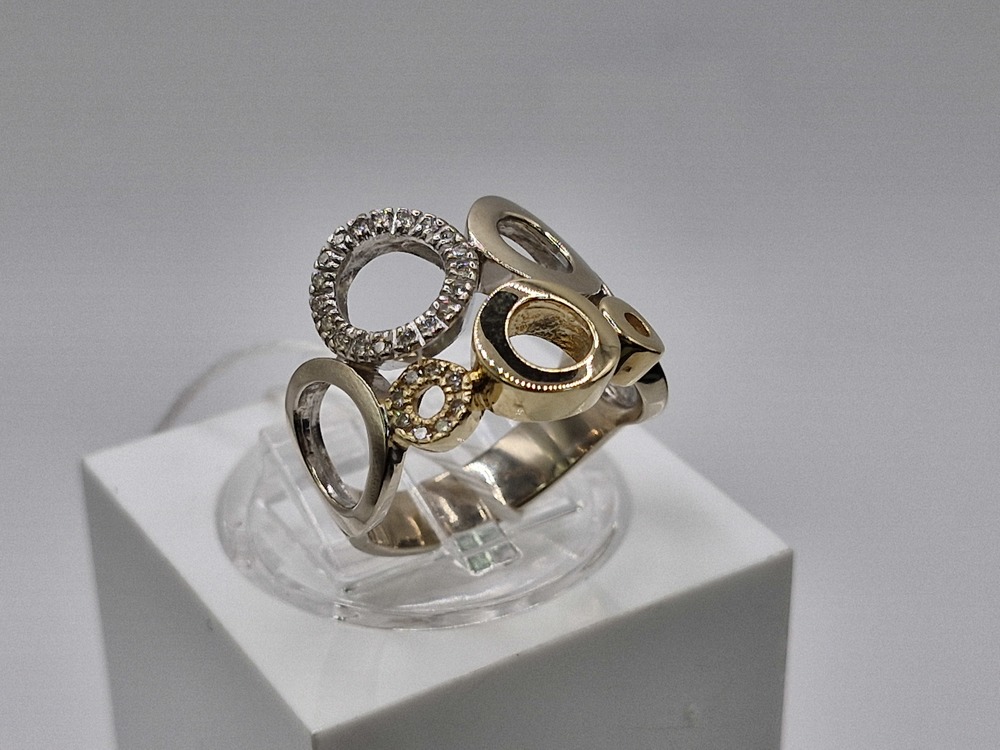 КОЛЬЦО БРИЛЛИАНТ Au 585