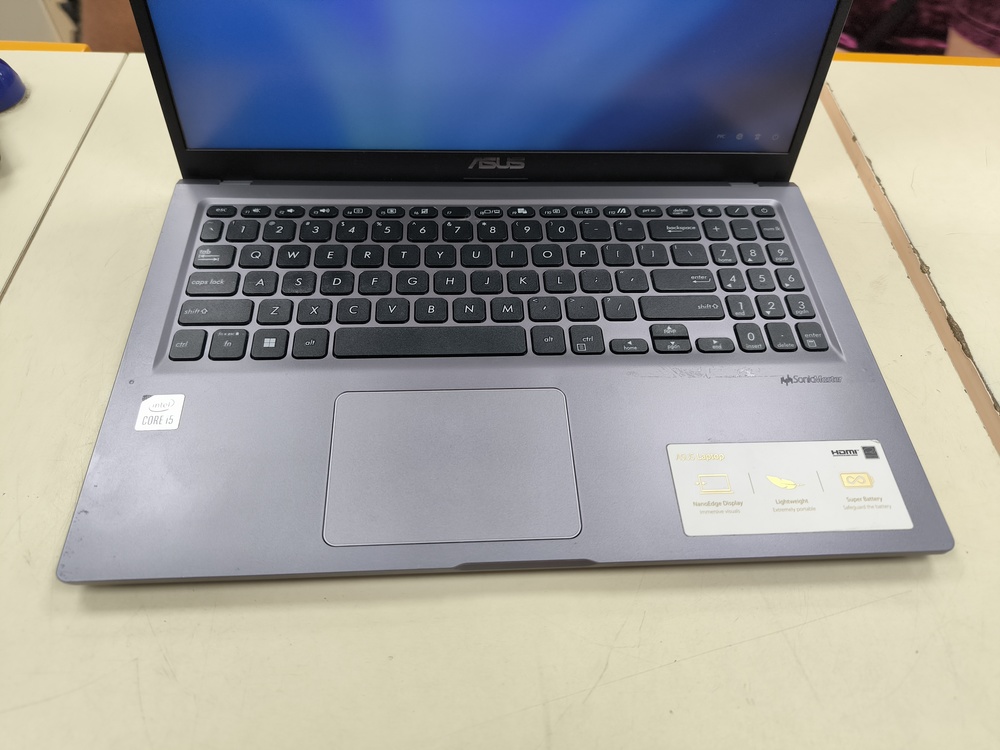 Ноутбук ASUS; Core i5-1035G7,  Intel(R) Graphics, 8 Гб, 256 Гб, Нет