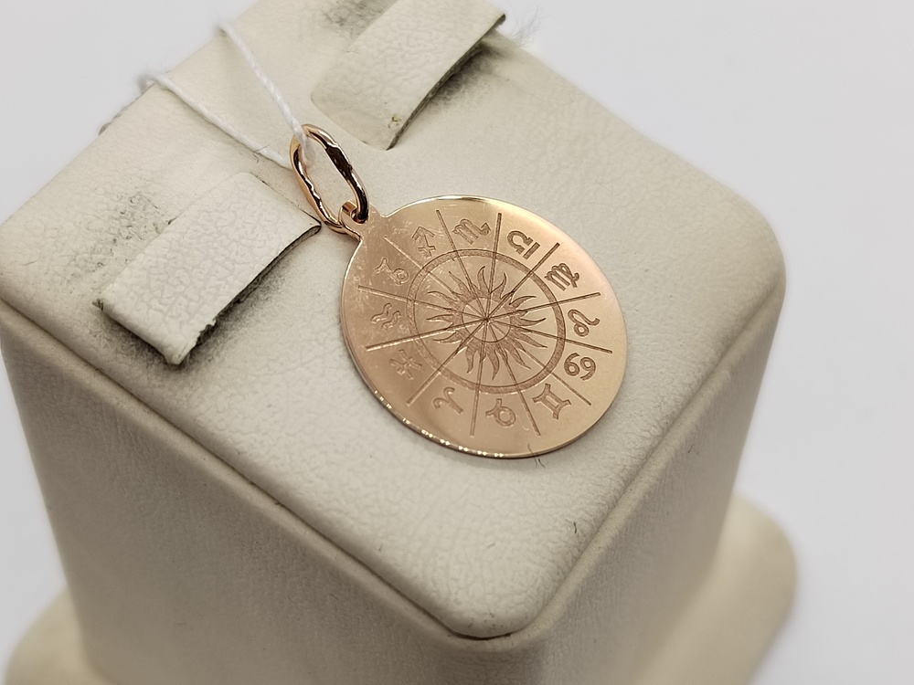 ПОДВЕСКА ЗНАК ЗОДИАКА КОЗЕРОГ (Au 585)