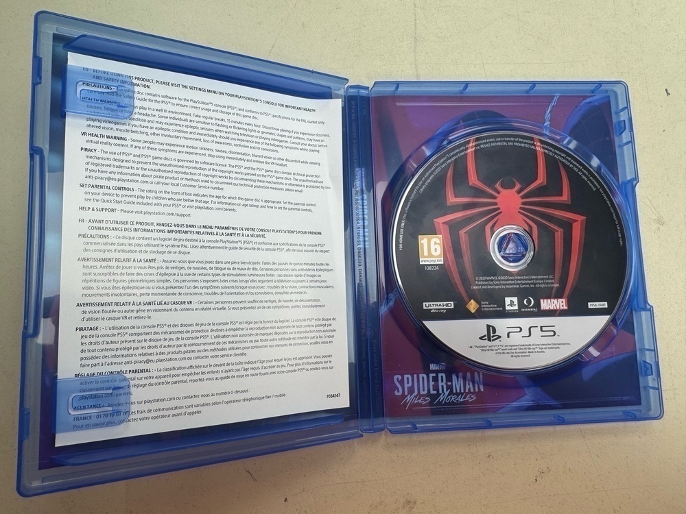 Игра Playstation Spider-Man Miles Morales
