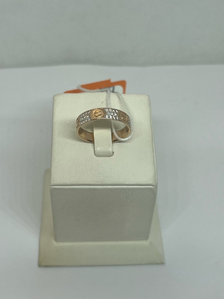 КОЛКМИ585 КОЛЬЦО С КАМНЯМИ (Au 585)