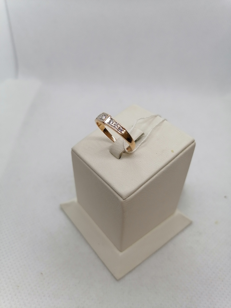 КОЛКМИ585 КОЛЬЦО С КАМНЯМИ (Au 585)