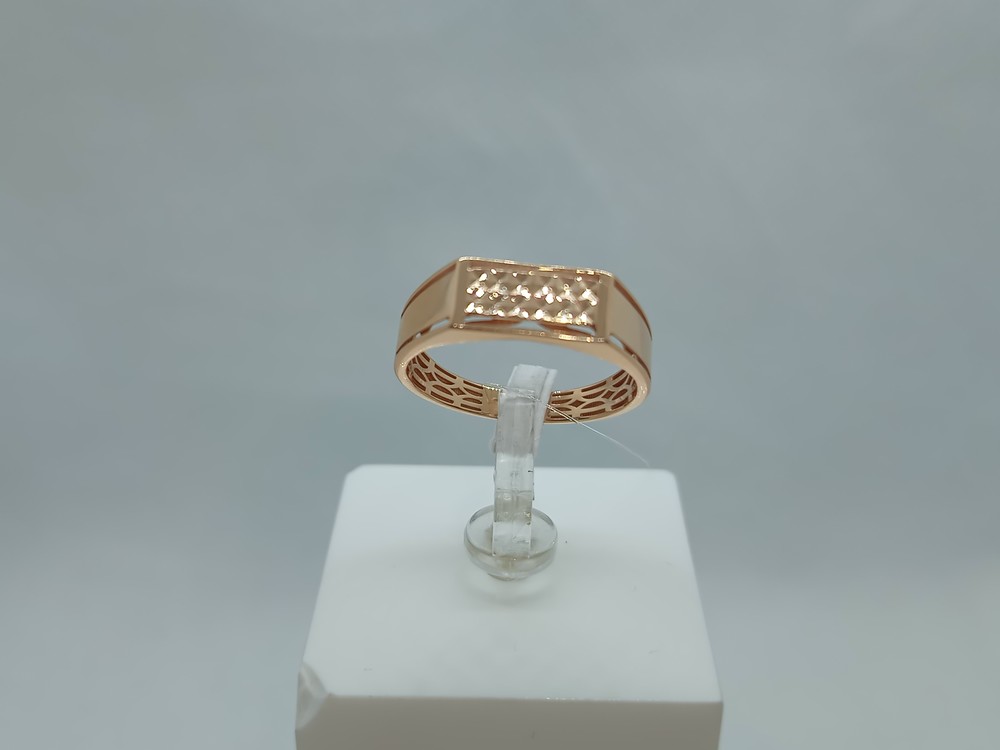 КОЛЬЦО ПЕЧАТКА без камня (Au 585)