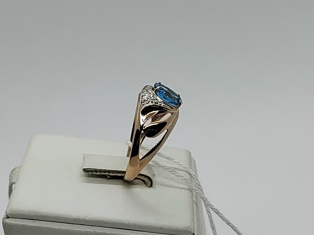 КОЛКМИ585 КОЛЬЦО С КАМНЯМИ (Au 585) КОЛКМИ585 КОЛЬЦО С КАМНЯМИ (Au 585)