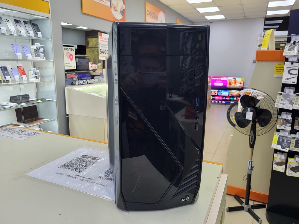 Системный блок Aero Cool; Core i3-10105, Intel UHD Graphics 630, 8 Гб, 128 Гб, Нет