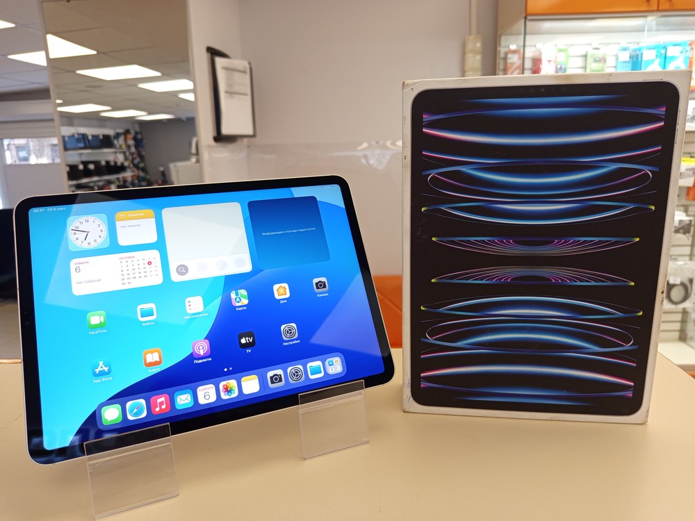 Планшет Apple iPad Pro 256ГБ(11 дюй. 4-го пок.M2)2022 A2435/A2761/A2762(Wi-Fi + Cellular)