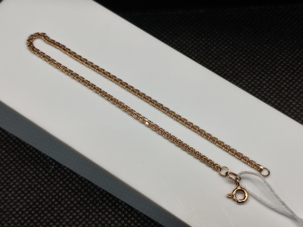 БРАСЛЕТ ПОЛНОВЕСНЫЙ Лав Au 585