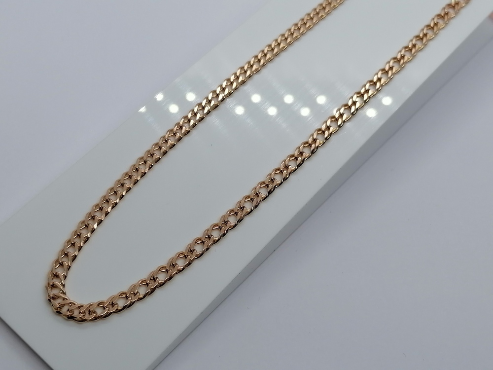 ЦЛР2585 ЦЕПЬ ПОЛНОВЕСНАЯ Ромб двойной (Au 585)