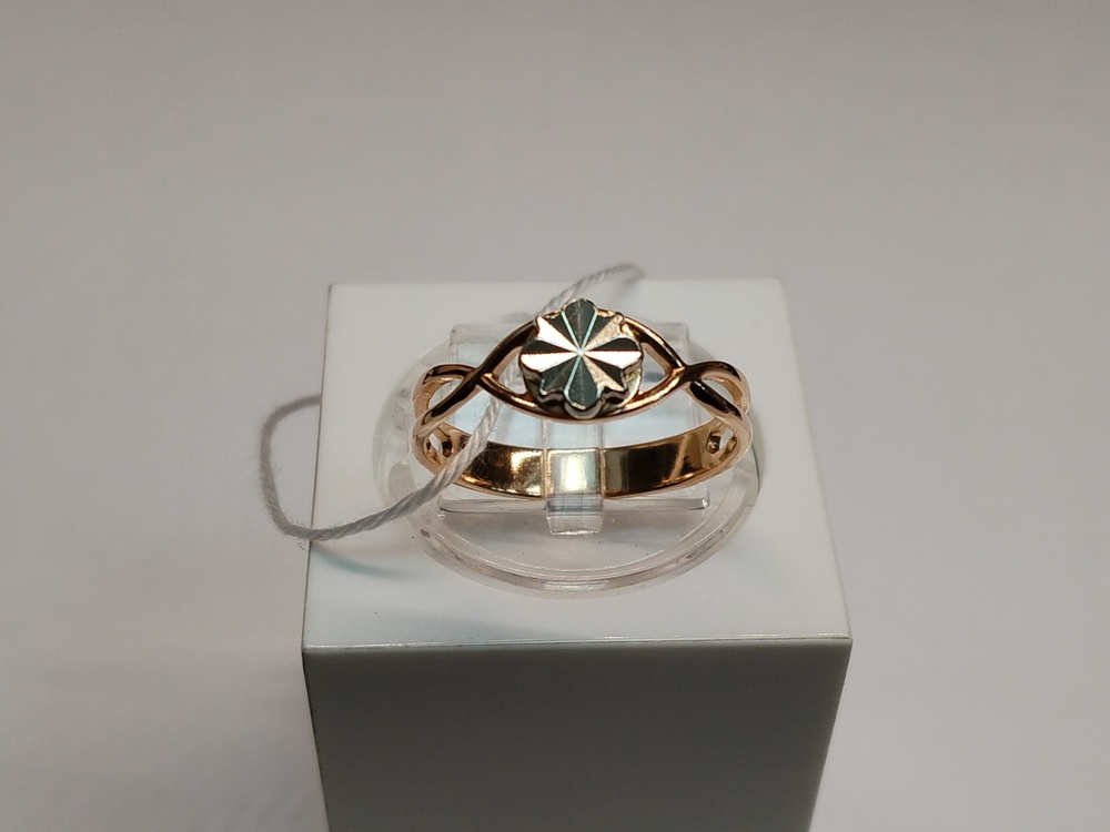 КОЛБКМ585 КОЛЬЦО БЕЗ КАМНЯ (Au 585)