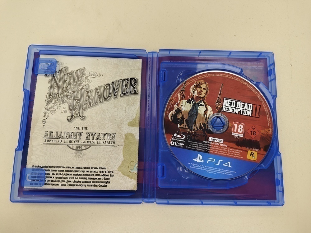 Игра Playstation 4 Red Dead Redemtion 2