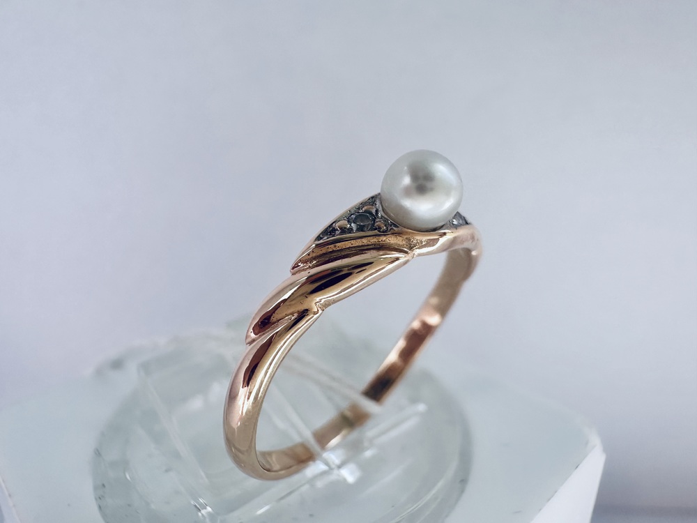 КОЛКМИ585 КОЛЬЦО С КАМНЯМИ (Au 585)