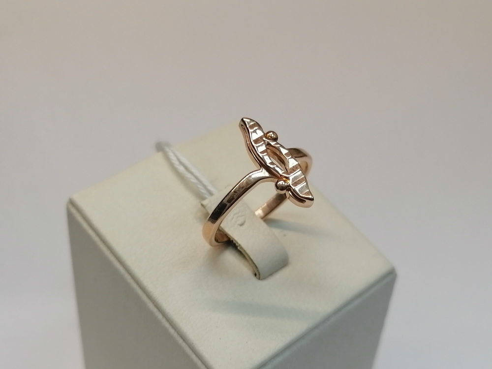 КОЛБКМ583 КОЛЬЦО БЕЗ КАМНЯ (Au 583)