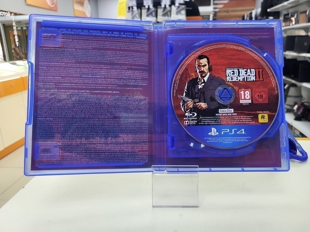 Игра Playstation 4 Red Dead Redemtion 2