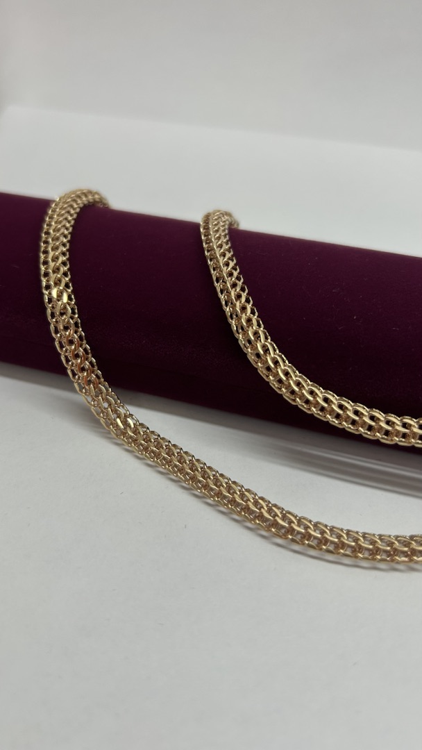 ЦЛИТ585 ЦЕПЬ ПОЛНОВЕСНАЯ Итальянка (Au 585)