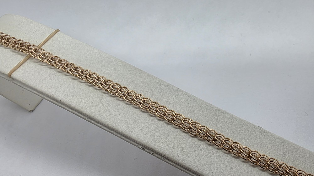 БРАСЛЕТ ПОЛНОВЕСНЫЙ Итальянка Au 585