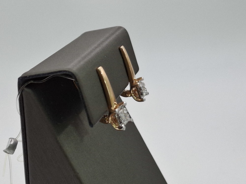 СЕРЬГИ БРИЛЛИАНТ (Au 585)