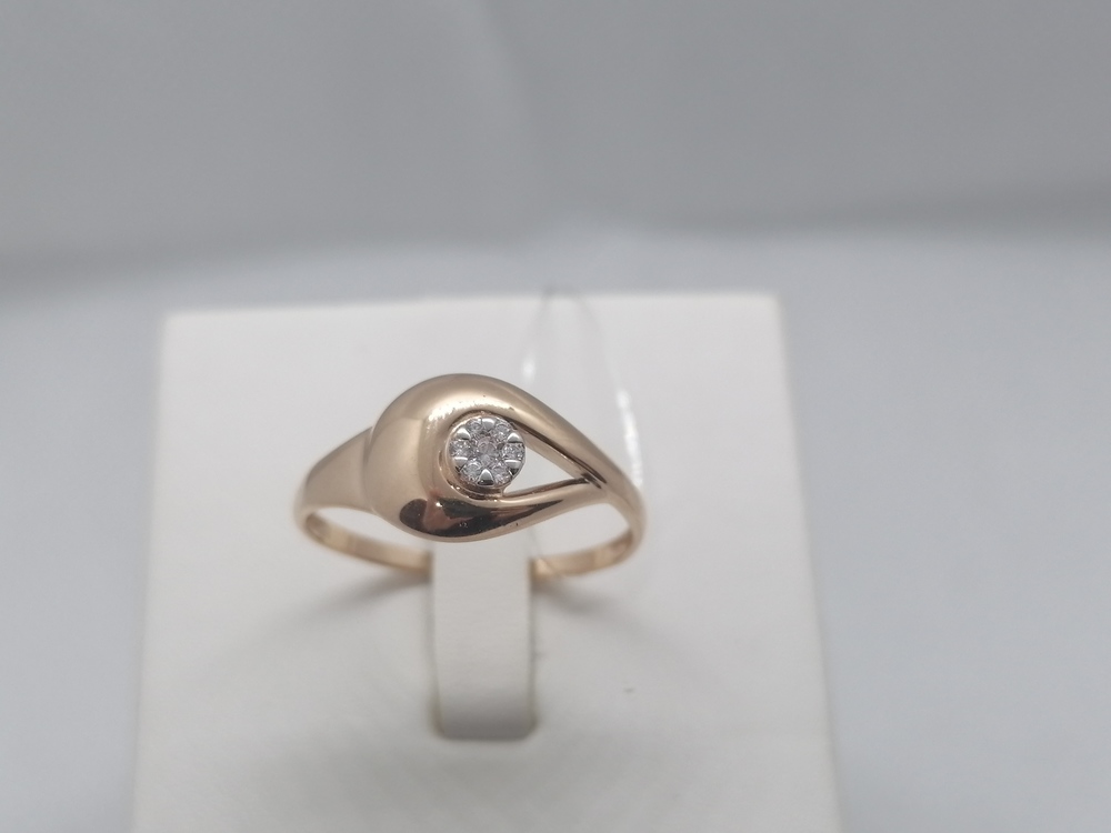 04-51-0532-00 КОЛЬЦО С КАМНЯМИ (Au 585)