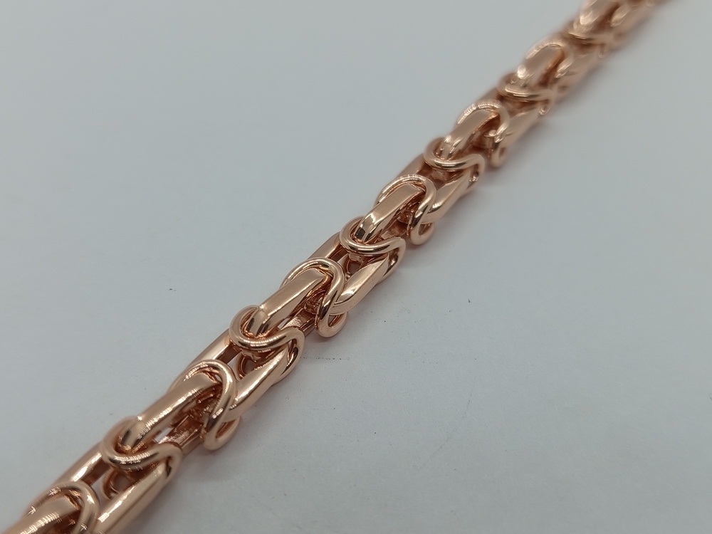 БРАСЛЕТ ПОЛНОВЕСНЫЙ Московский бит (Au 585)