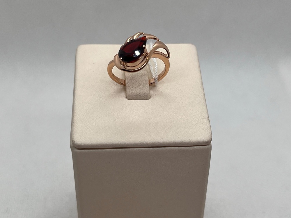 КОЛКМ585 КОЛЬЦО С КАМНЕМ (Au 585)