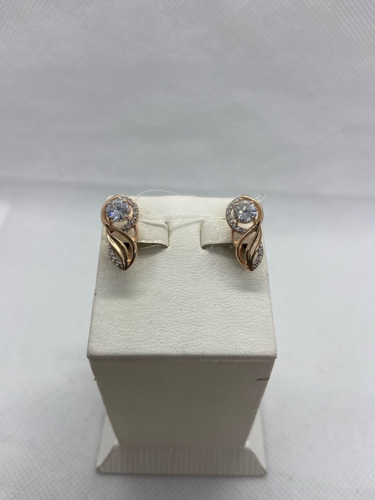 СЕРЬГИ С КАМНЯМИ (Au 585)