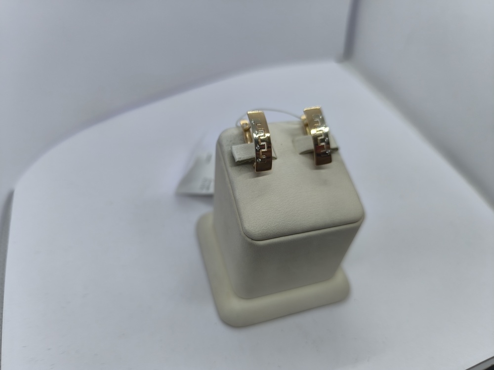 СЕРЬГИ С КАМНЯМИ (Au 585)