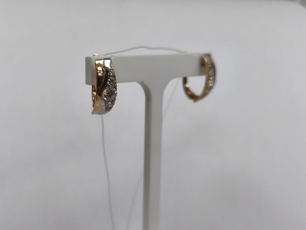 СЕРЬГИ С КАМНЯМИ (Au 585)