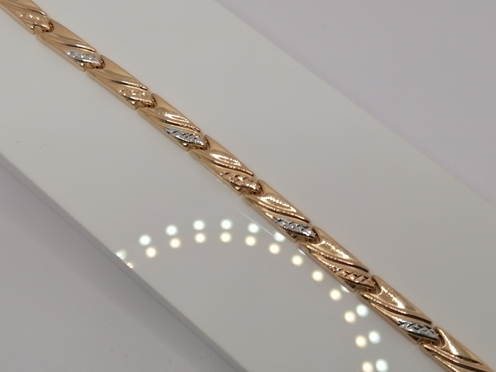 А 023130 БРАСЛЕТ ПУСТОТЕЛЫЙ Ролекс (Au 585)