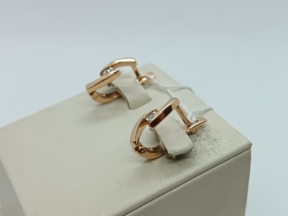 СЕРЬГИ БРИЛЛИАНТ (Au 585)