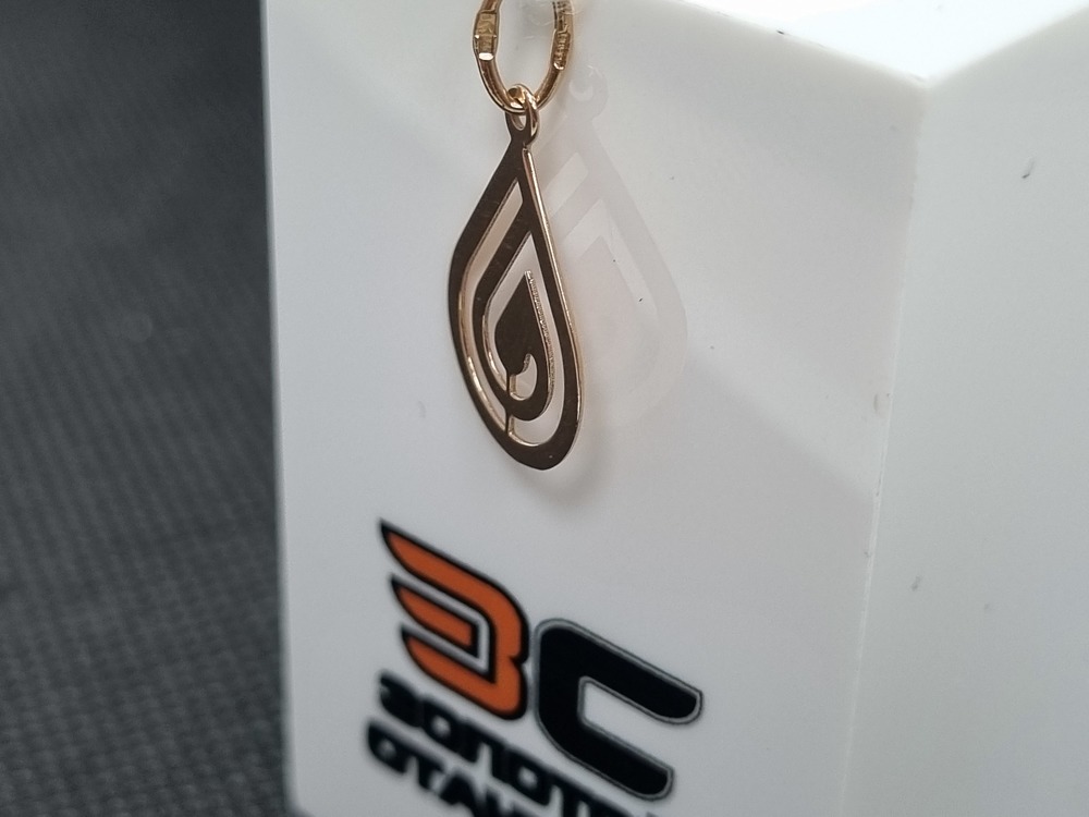 ПОДВЕСКА БЕЗ КАМНЯ Au 585