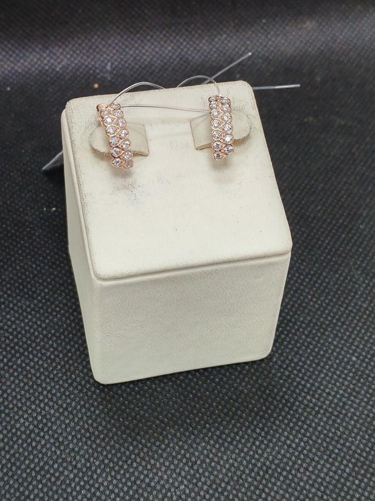 СЕРЬГИ С КАМНЯМИ (Au 585)