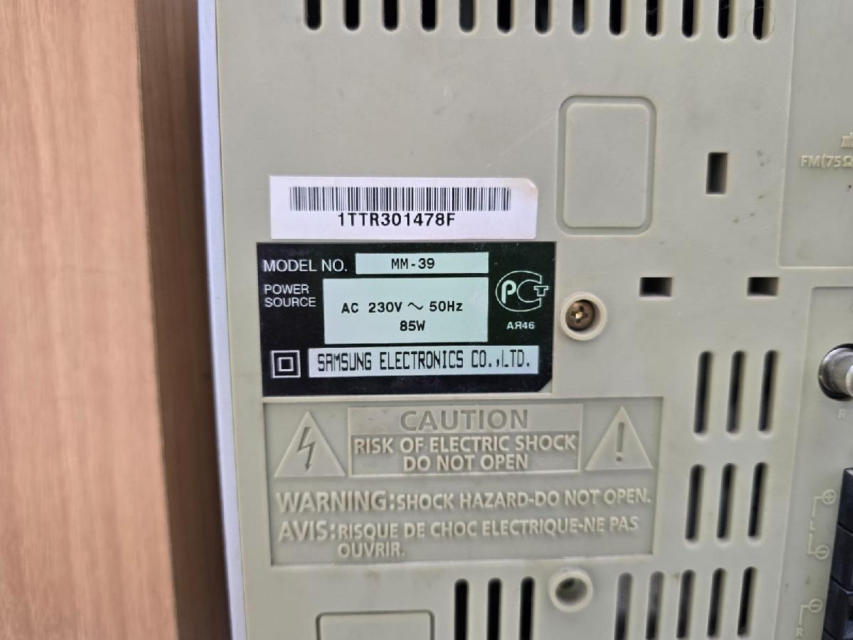 Музыкальный центр Samsung ММ-39