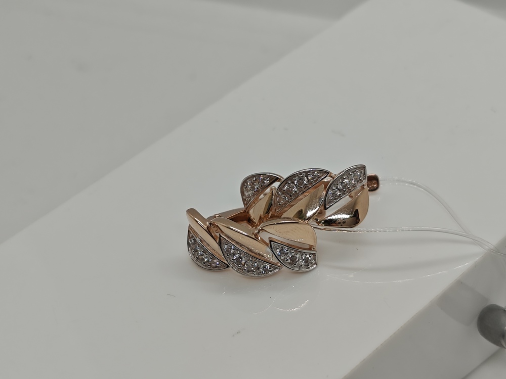 СЕРЬГИ С КАМНЯМИ (Au 585)