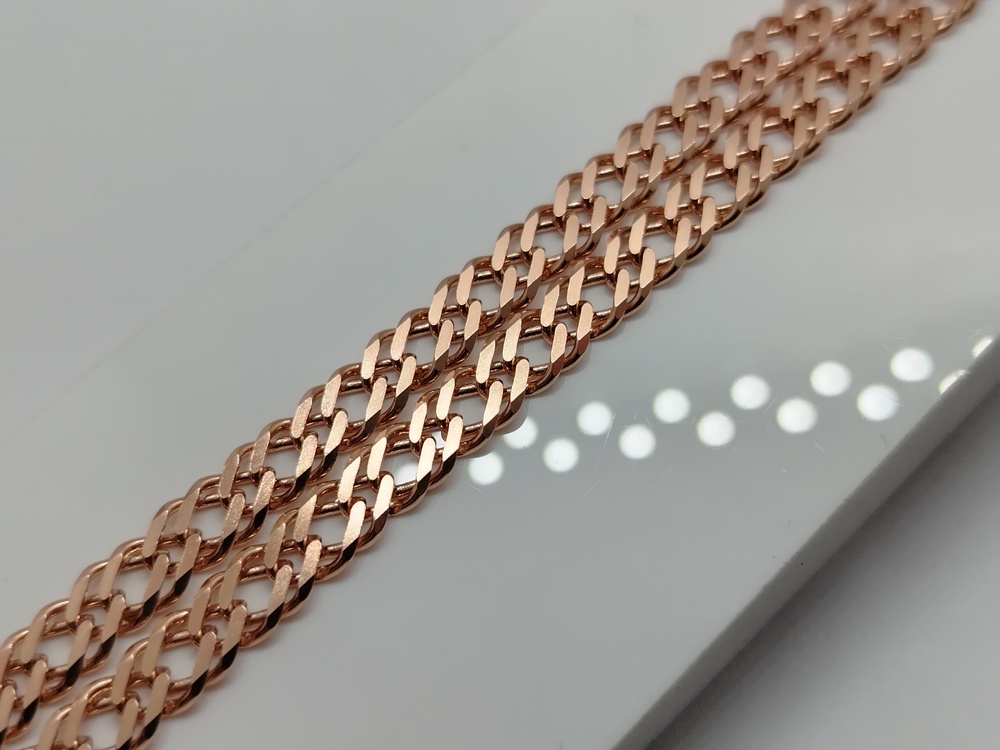 ЦЛР2585 ЦЕПЬ ПОЛНОВЕСНАЯ Ромб двойной (Au 585)