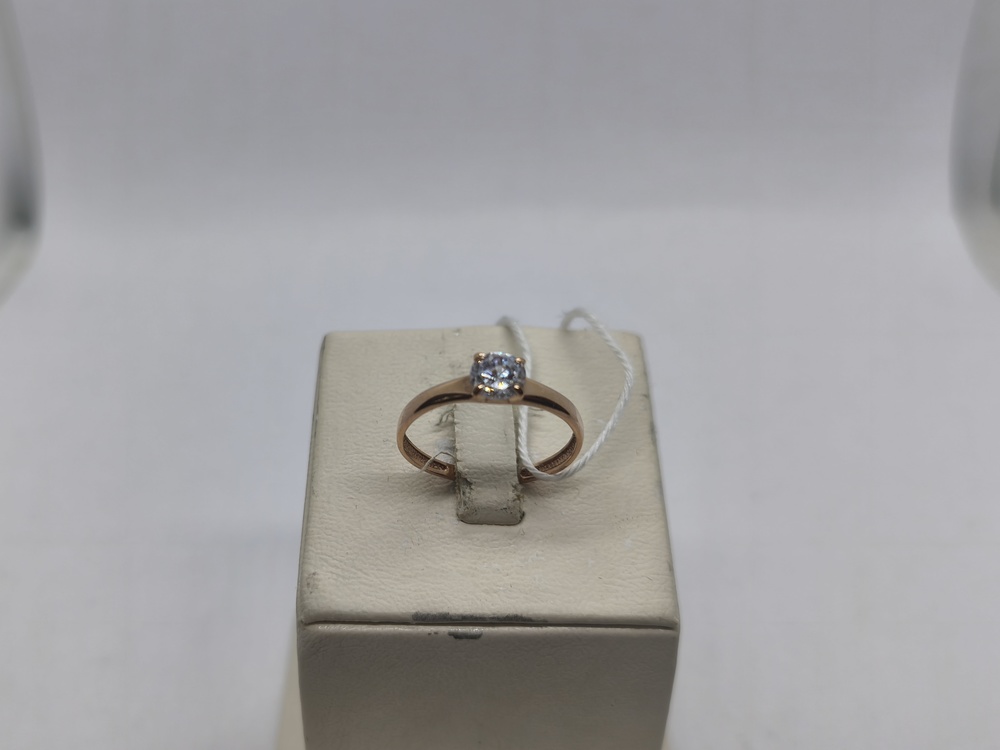 КОЛЬЦО С КАМНЕМ (Au 585)