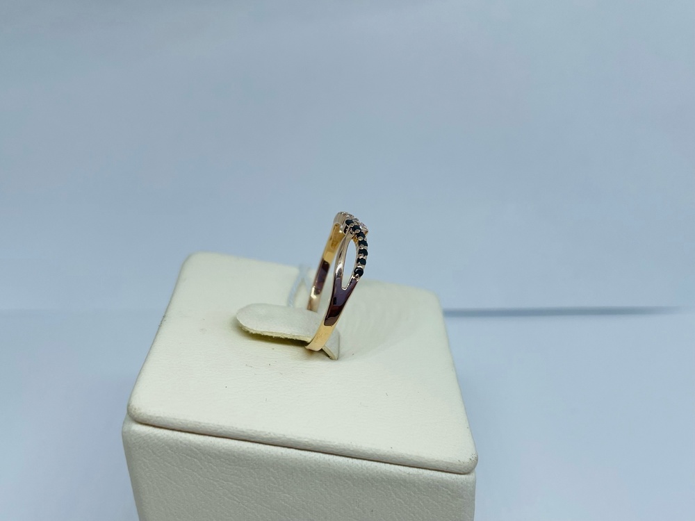 КОЛКМИ585 КОЛЬЦО С КАМНЯМИ (Au 585)