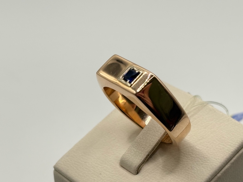 31-0309-С КОЛЬЦО ПЕЧАТКА с камнем (Au 585)