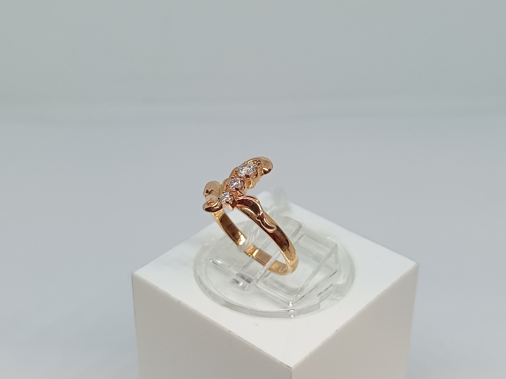 КОЛКМИ585 КОЛЬЦО С КАМНЯМИ (Au 585)